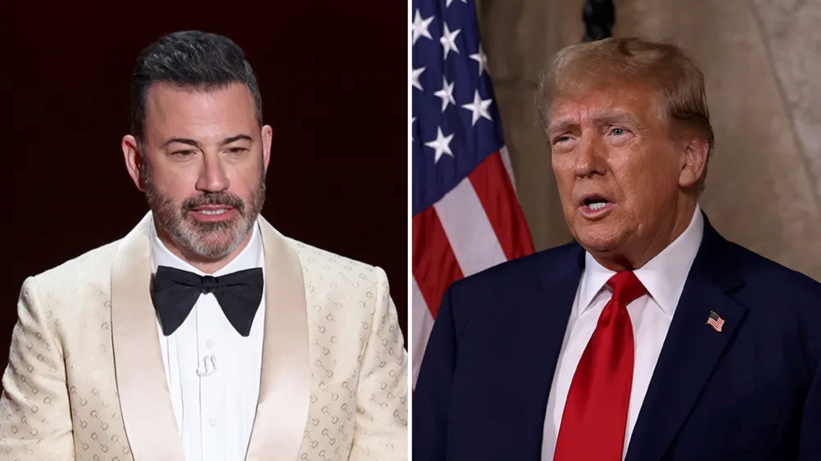 Trump slams jimmy kimmel's return to late night television